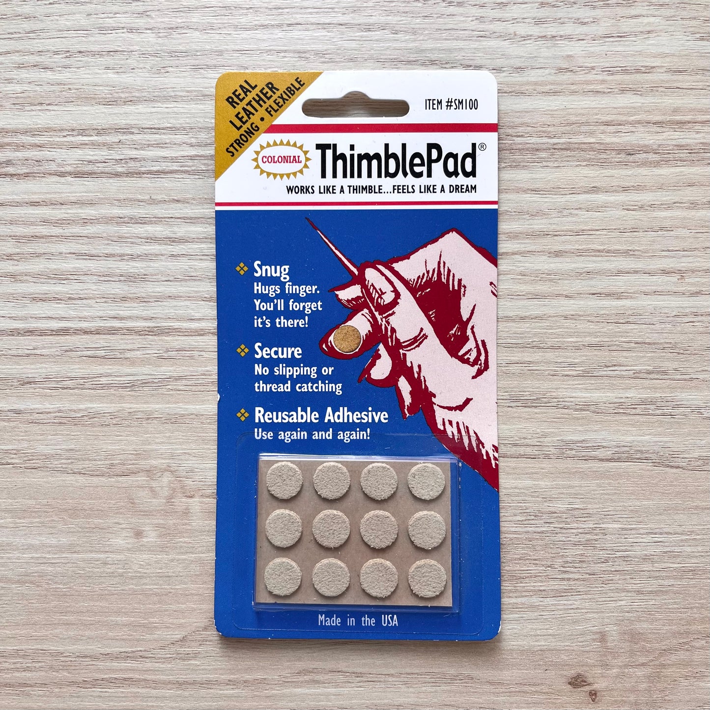 Selvklæbende fingerbøl