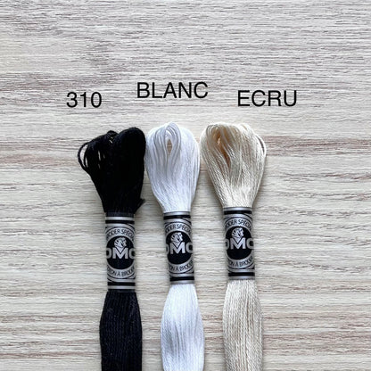 DMC 16 broderigarn / Navnegarn