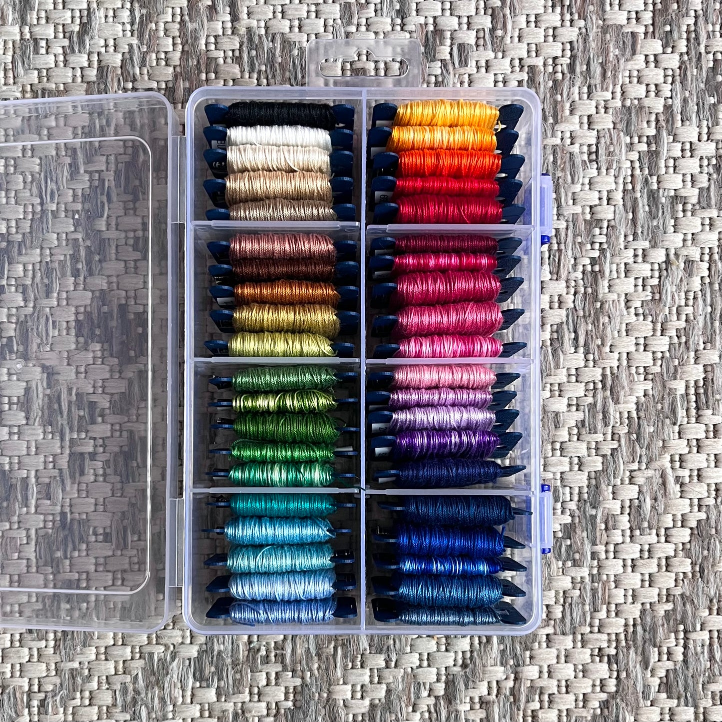 Æske til broderigarn