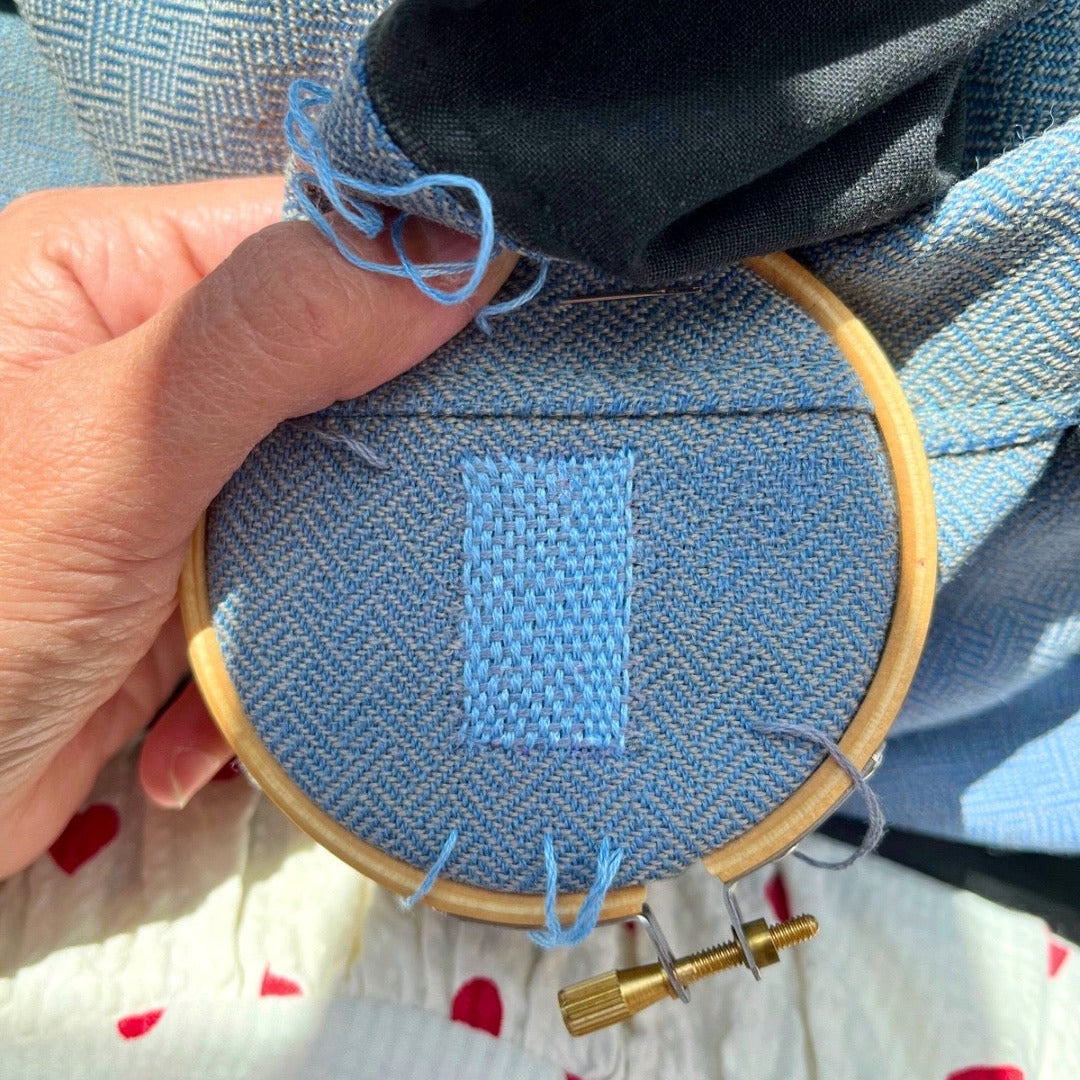 Visible mending workshop